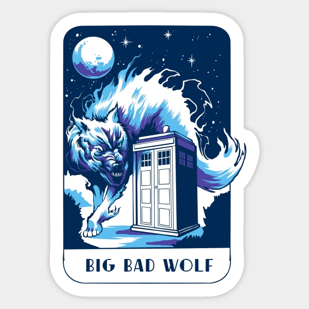 BIG BAD WOLF Sticker by kookylove